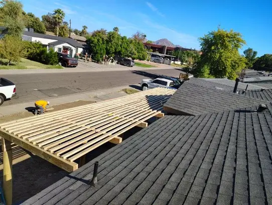 rain gutter installation